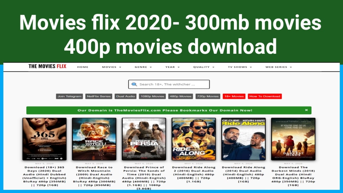 Moviesflix pro 2023- 300mb 480p movies download from Moviesflix.Com